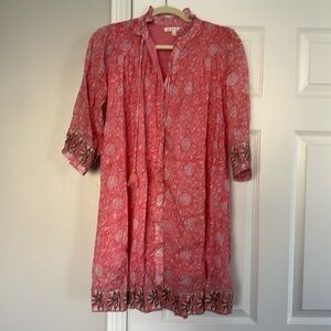 Marea Pink Floral Women's Casita Dress